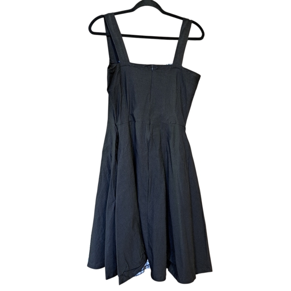 🇨🇦 Putré-Fashion All Dolled Up Dress | Plaid Panel | Retro Pinup | Size LG - Picture 9 of 13